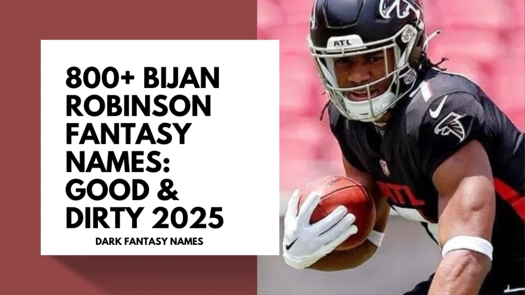 Bijan Robinson Fantasy Names
