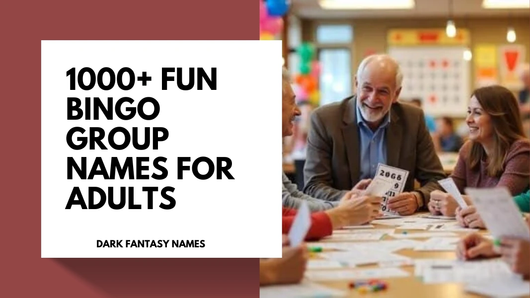 Bingo Group Names