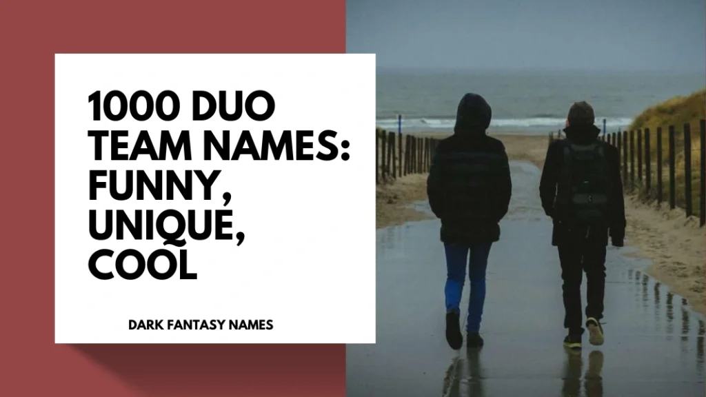 Duo Team Names