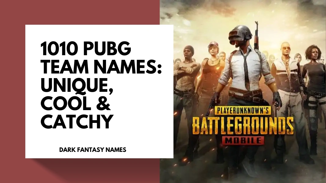 Pubg Team Nmaes