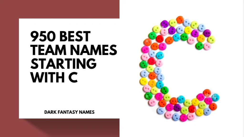 Team Names Starting With C