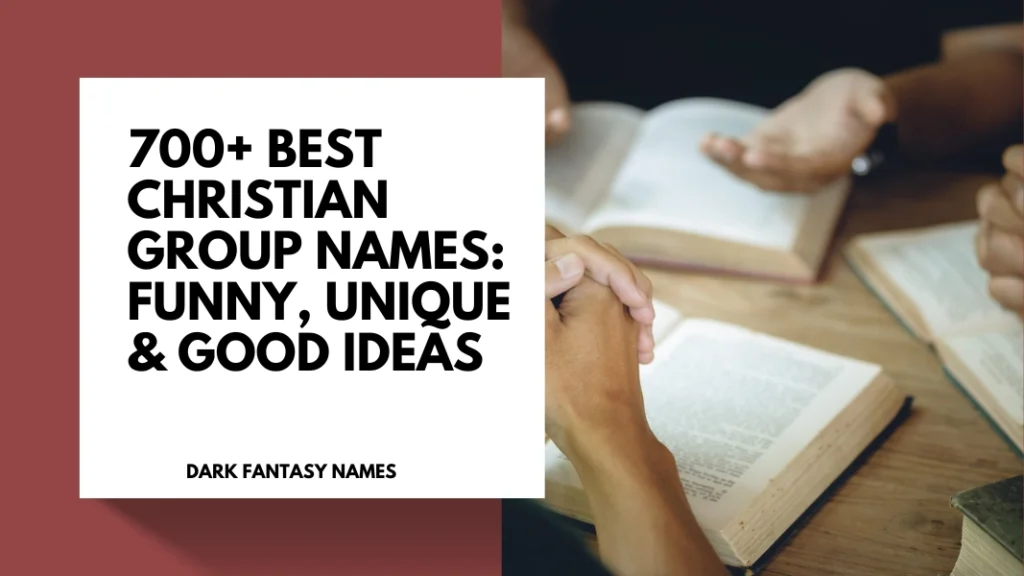 Christian Group Names