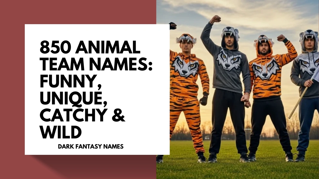 Animal Team Names