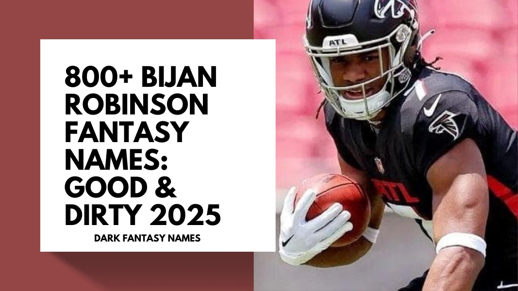 Bijan Robinson Fantasy Names