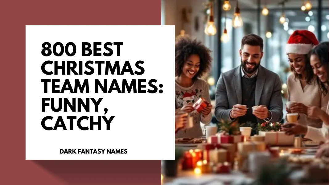 Christmas Team Names