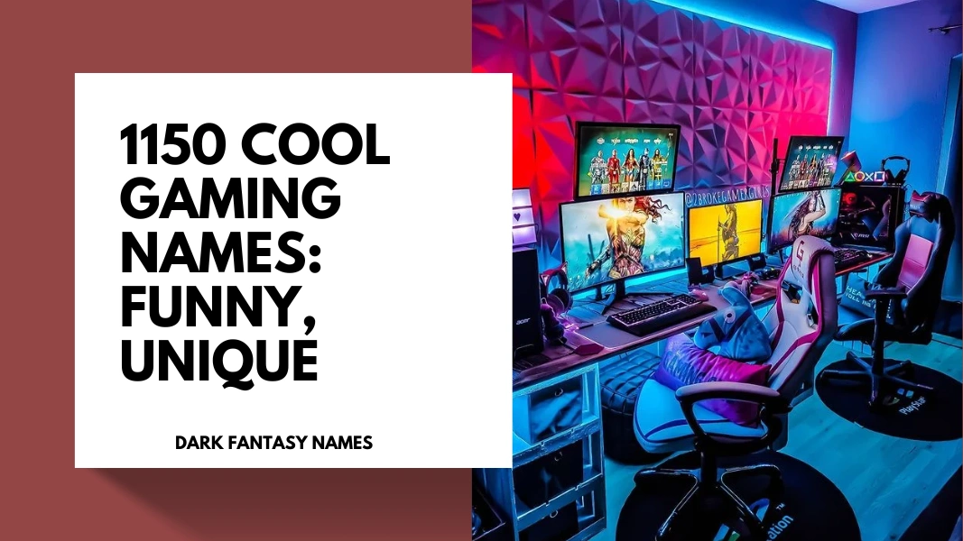 Cool Gaming Names