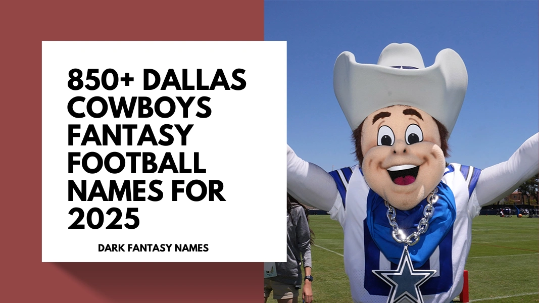 Dallas Cowboys Fantasy Football Names