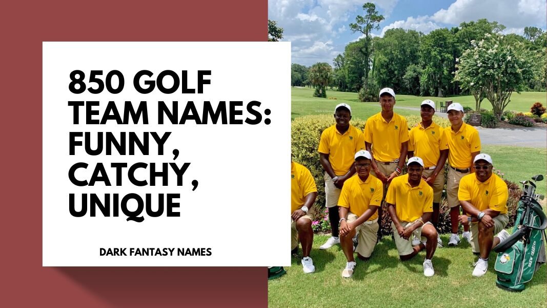 Golf Team Names