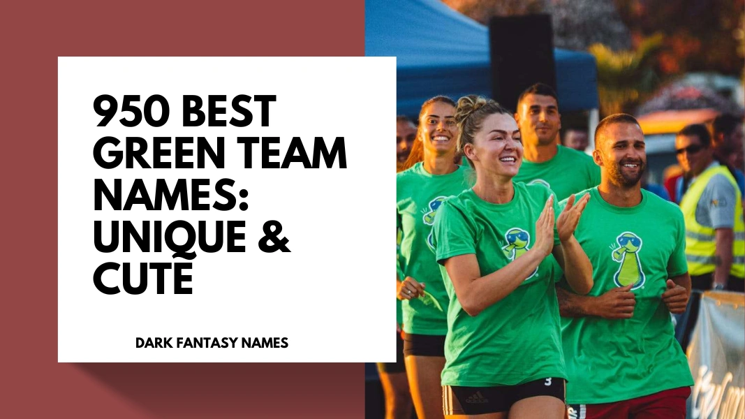 Green Team Names
