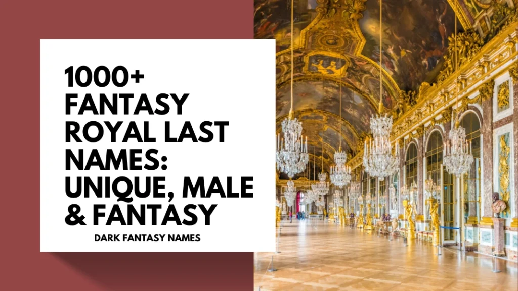 fantasy royal last names