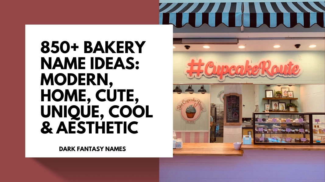 Bakery Name Ideas