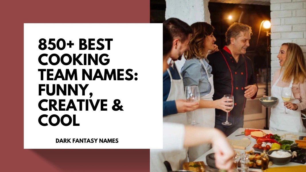 Cooking Team Names