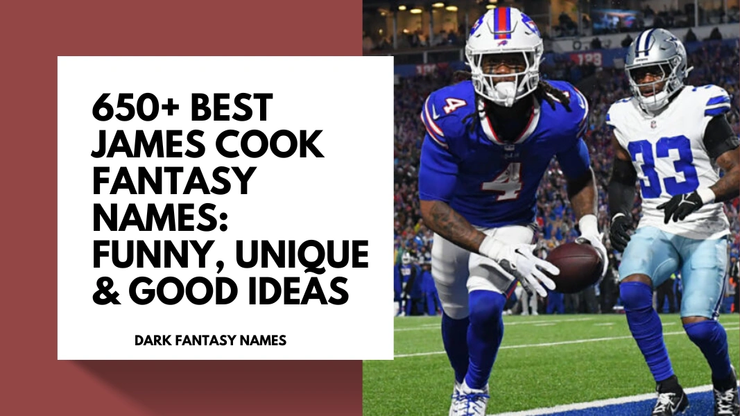 James Cook Fantasy Names