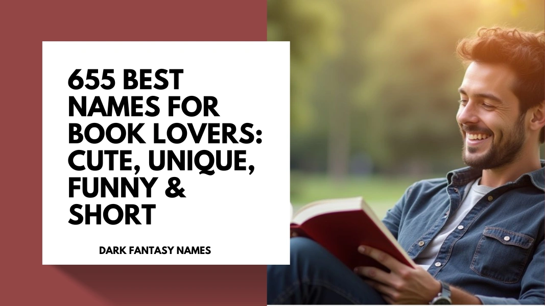 Names for Book Lovers