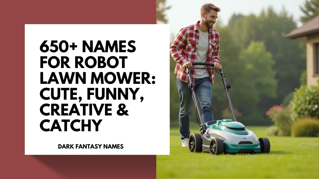 Names for Robot Lawn Mower