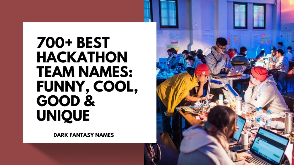 Hackathon Team Names