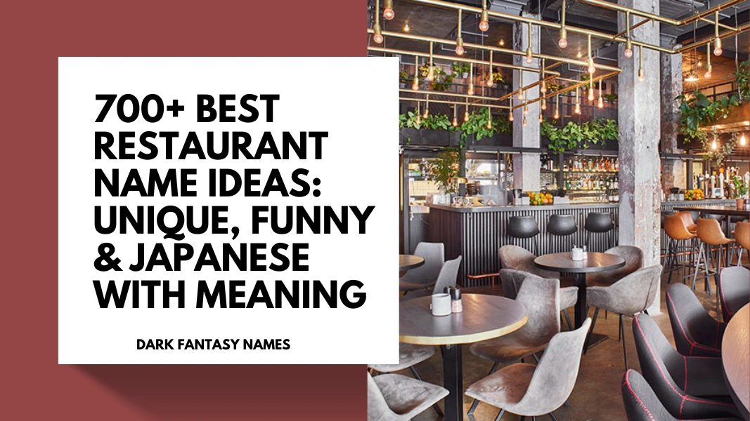 Restaurant Name Ideas