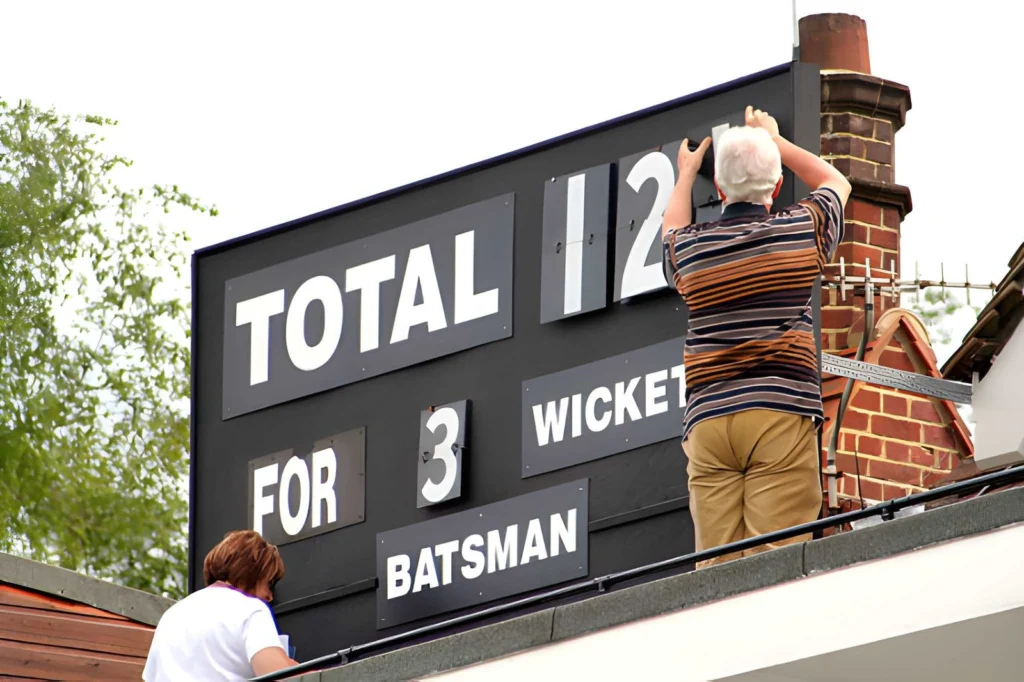 Reading live cricket before the scoreboard catches up